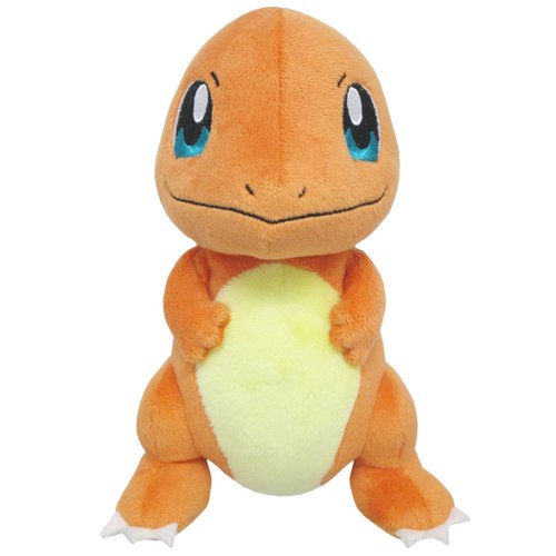 Sanei Pokemon All Star Series PP18 Charmander Stuffed Plush, 6.5"