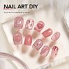 GAOY 3D Nail Gel, 15g Clear Sculpting Gel for Carving, Molding and Painting Nail Art Designs, Nail Glue for Rhinestone Gems Decoration