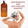 First Botany, Hair Regrowth and Anti Hair Loss Shampoo 16 fl oz, with DHT blockers- Daily Hydrating, Detoxifying, Volumizing Shampoo For Men and Women