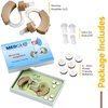 MEDca BTE Hearing Aids for Seniors - Behind the Ear Sound Amplifier Super Mini Size Sound Enhancer For Better Hearing (Pair)