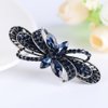 Women Retro Metal Hair Accessories Rhinestone Fancy Hair Clips Pins Butterfly Bow Style Hair Barrettes Spring Clip (Style 1)