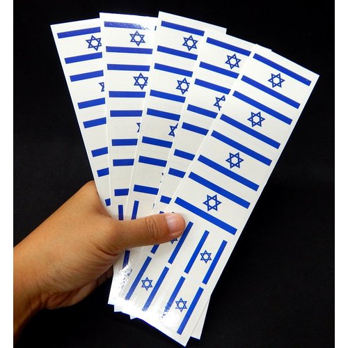 40 Tattoos: Israeli Flag, Israel Party Favors