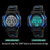 MJSCPHBJK Kids Digital Watch, 5-15 Year Old Boys Sports Waterproof Watch Outdoor LED Electrical Watch Multifunctional Chronograph Alarm Calendar Watches