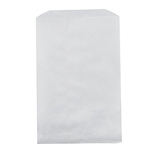 100 pcs 6" X 9" White Kraft Paper Bags for Candy, Cookies, Doughnut, Crafts, Party Favors, Sandwich, Jewelry, Merchandise, Gift Bags