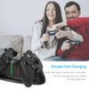 Controller Charger for Xbox One/Series X|S Controller, Dual Charging Station Dock with 2x1400mAH(3360mWH) Rechargeable Battery Packs & 4 Battery Covers for Xbox One/S/Elite/Core Controller