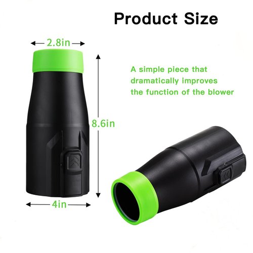Car Drying Nozzle for EGO Leaf Blower Nozzle Work for EGO 530 575 580 615 650 765 670- Bare Nozzle 1 Pack