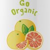 CafePress Go Organic Water Bottle 1.0L (34 oz) Stainless Steel Water Bottle