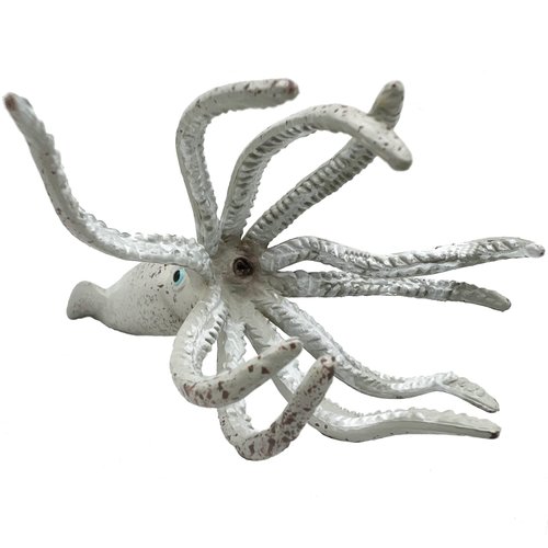 Gemini&Genius Squid Toy for Kids - Marine Animal Ocean World Toy Figure - 6 Inches Length-Sea Animal Action Figure Toy for Kids