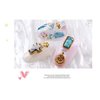 50 PCS Turquoise Nail Hanging Ornaments 3D Nail Art Supplies Nail Art Accessories Western Nail Hanging Ornaments Retro Nail Hanging Ornaments for Nail Art DIY