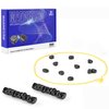 Magnetic Chess Game，Magnetic Chess Game with Stones, Magnetic Chess Game with String，Magnet Game，Board Games Strategy Game Family Games for Adults