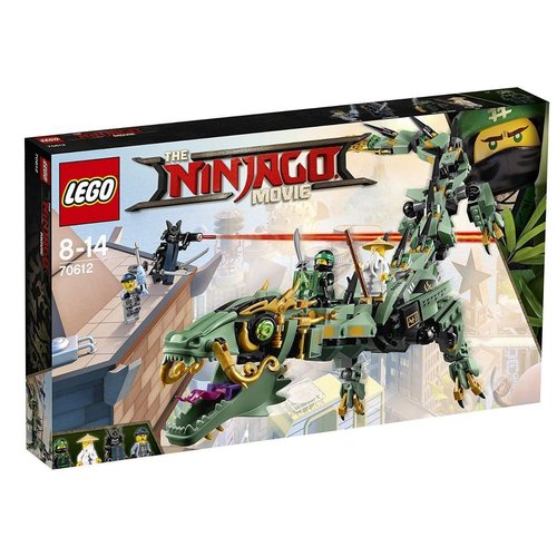 LEGO NINJAGO Movie Green Ninja Mech Dragon 70612 Ninja Toy with Dragon Figurine Building Kit (544 Pieces)