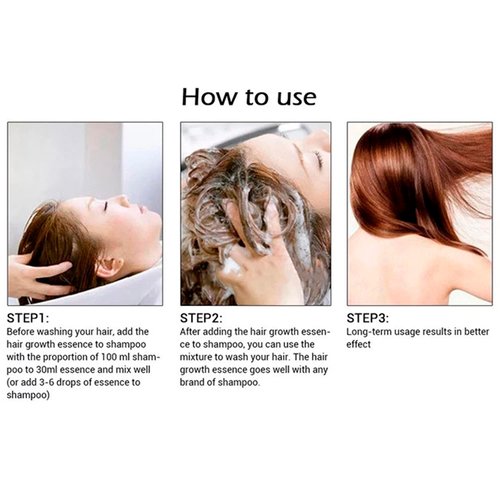 DISAAR BEAUTY Hair Shampoo Anti-Hair Loss Hair Growth Ginger Extract Regrowth Repair Clean Scalp Regeneration Plant Dye Herbal Treatment 200ml / 6.76fl.oz