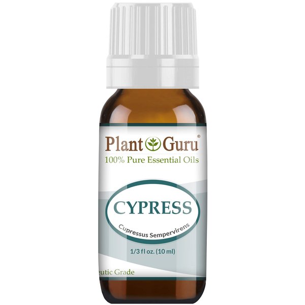 Cypress Essential Oil 10 ml 100% Pure Undiluted Therapeutic Grade