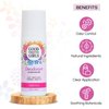 Good For You Girls Natural Deodorant Aluminum Free, Roll on Deodorant with Soft Powder Fresh Scent, Girl Deodorant - Safe & Gentle for Kids & Teens(3 Fl. Oz)(Powder Scent)(Pack 3)