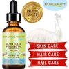 Botanical Beauty PURE EMU OIL ULTRA CLEAR 100% Natural REFINED for FACE, SKIN, BODY, HANDS, FEET, NAILS, HAIR, LIP CARE 0.5 Fl. oz. - 15 ml