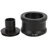 Lens Adapter, 23.2mm Microscope T Mount Tube T2 Mount Camera Adapter for Sony E Mount Camera, M42x0.75 Interface, for Biological Microscope
