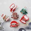 6PK Christmas Hair Accessories for Girls Women Christmas Hair Claw Clips for Kids Cute Christmas Tree Xmas Boots Hair Clip Snowman and Father Christmas Hair Claws…