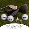 Desert Cactus Phi Beta Sigma Golf Balls 3 Pack Full Color Golf Ball (Letter)