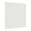 Fengze Plastic Access Panel-15x15cm Reinforced Plumbing Wall Access Panel,Separate of Door and Frame -HVAC Removable Hinged White (6x6inch)