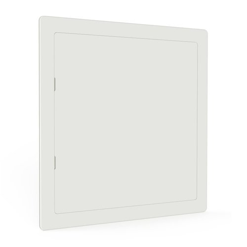 Fengze Plastic Access Panel-15x15cm Reinforced Plumbing Wall Access Panel,Separate of Door and Frame -HVAC Removable Hinged White (6x6inch)