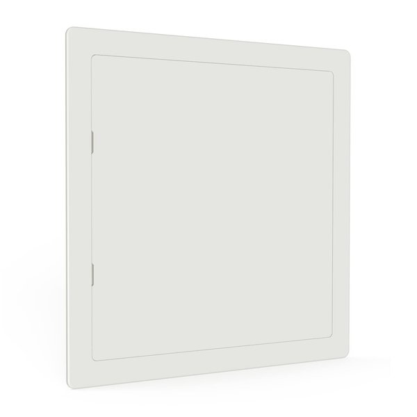 Fengze Plastic Access Panel-15x15cm Reinforced Plumbing Wall Access Panel,Separate of Door and Frame -HVAC Removable Hinged White (6x6inch)