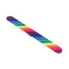 Tropical Shine Nail File Medium 180 Fine 240 grit. Emery Boards. Rainbow.