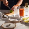 Ceramic Margarita Salt Rimmer Set with Lid 5.5” - Salt Sugar Glass Rimmer for Cocktails - Home Bar Accessories for Tajin Seasoning - Rimmers for Drinks - Bartender Kit Tools - Bar Decor for Home