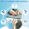 SolidGnik 2 Hedgehog Sewing Pincushion with 200 Pieces Sewing Pins Set for Sewing DIY Projects