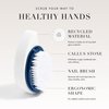 Tweezerman Exclusive Evening Blue Nail Brush & Callus Remover