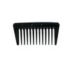 Pegasus 402, 5in Hard Rubber Wide Tooth Tall Styling Comb, Handmade, Seamless, Smooth Edges, Anti Static, Heat and Chemically Resistant, Wet Hair, Everyday Grooming Comb | Peines de goma dura - Black