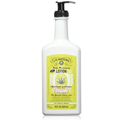 Atkins Jr Watkins Aloe and Green Tea Daily Moisturizing Lotion, 18 Ounce