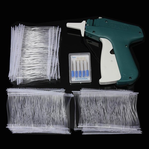 Winnerbe Clothes Price Label Tagging Gun, Labeler Clothing Tag Attacher with 1000(±50) White Barbs Fasteners and 5 Extra Steel Needles