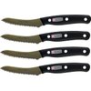 Miracle Blade IV World Class Professional Series Set of Four (4) Serrated Steak Knives