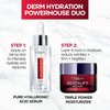 L'Oreal Paris Revitalift 1.5% Pure Hyaluronic Acid Face Serum + Triple Power Anti-Aging Face Moisturizer, 1 kit