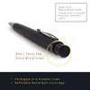 Retro 51 Tornado Deluxe Black Stealth Rollerball Pen - VRR-1701