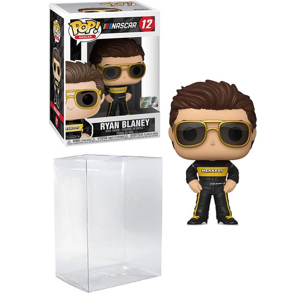 Pop Sports Ryan Blaney #12 Action Figure (Bundled with EcoTEK Pop Box Protector to Protect Display Box)
