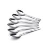 AYFDISHS 6-Piece Demitasse Espresso Spoons,5.1-Inch Mini Coffee Spoons Stainless Steel Small Spoons Mini Espresso Spoon for Dessert Ice Cream