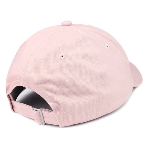 Trendy Apparel Shop EST 1945 Embroidered - 79th Birthday Gift Soft Cotton Baseball Cap - Light Pink
