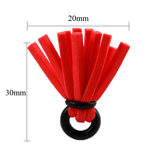 Andux Fly Fishing Float Drift Float Indicators Streams Drift Hook Positioning Floats Fishing Accessories FDFP-01 (1#;12pcs;Random)