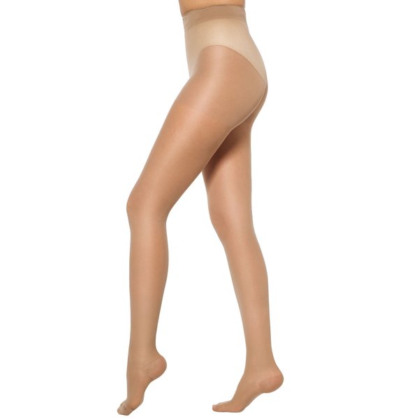 Healthweir Sheer Compression Pantyhose for Women 15-20 (EU 18-22) mmHg - Support Stockings… (4, Skin)
