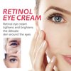 Retinol Eye Cream with Hyaluronic Acid and Collagen - Anti-Aging Eye Cream to Smooth Fine Lines and Hydrate the Eye Area, Dark Circle and Puffiness Solution