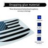 UGSHY Pack of 4 Car Door Handle Protector, Universal Car Door Handle Sticker, Anti Scratches Door Side Paint Protector, Automotive Exterior Accessories, for Cars Trucks SUVs (American Flag Black)