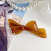 Resin Butterfly Hair Clips, Butterfly Clips, Resin Hair Bows Clips Resin Ribbon Bows for Hair Bow Clips Resin Bowknot Hair Clips Acetate Clip for Hair with Resin Bow, Resin Clip for Women