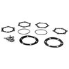 WARN 20825 Locking Hub Service Kit with Snap Rings, Gaskets, Retaining Bolts and O-Rings