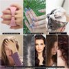 Scalp Massager Shampoo Brush Hair Scrubber Scalp Brush Silicone Scalp Exfoliator Hair Wash Tool for All Hair Types of Women, Men, Kids, Pets - Pink