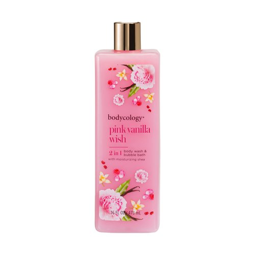Bodycology Pink Vanilla Wish Body Wash Women 16 oz