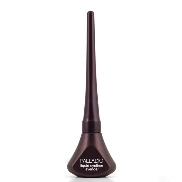 Palladio Liquid Eyeliner, Highly Pigmented and Waterproof Eyeliner, For Intense Eye Definition, Smear-proof Eyeliner Liquid, Includes Easy Grip Wand and Felt Tip Eyeliner Applicator, Lavender