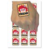 Clown Freak Funny Circus Temporary Tattoo Water Resistant Fake Body Art Set Collection - 54 1" Tattoos (1 Sheet)