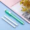 36 Pieces Eraser Pen Retractable Mechanical Eraser Pen Include 6 Packs Eraser Pen and 30 Erasers Refill for School Office Painting Writing (Clear Color)