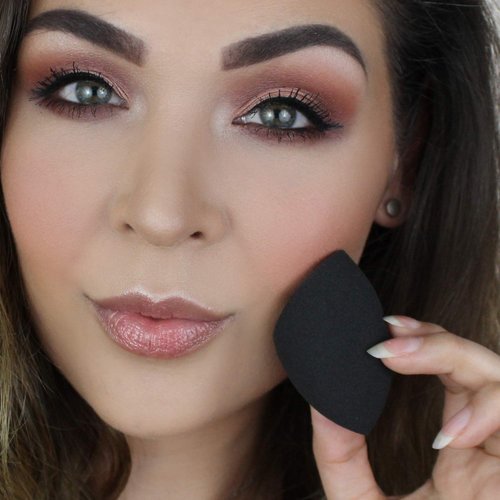 Contour Highlighter Makeup Brush Set – Beauty Junkees 5pc Brushes Kit with Blender Sponge for Full Face Contouring Sculpting Highlighting with Powder Cream Cosmetics, Soft Synthetic Vegan